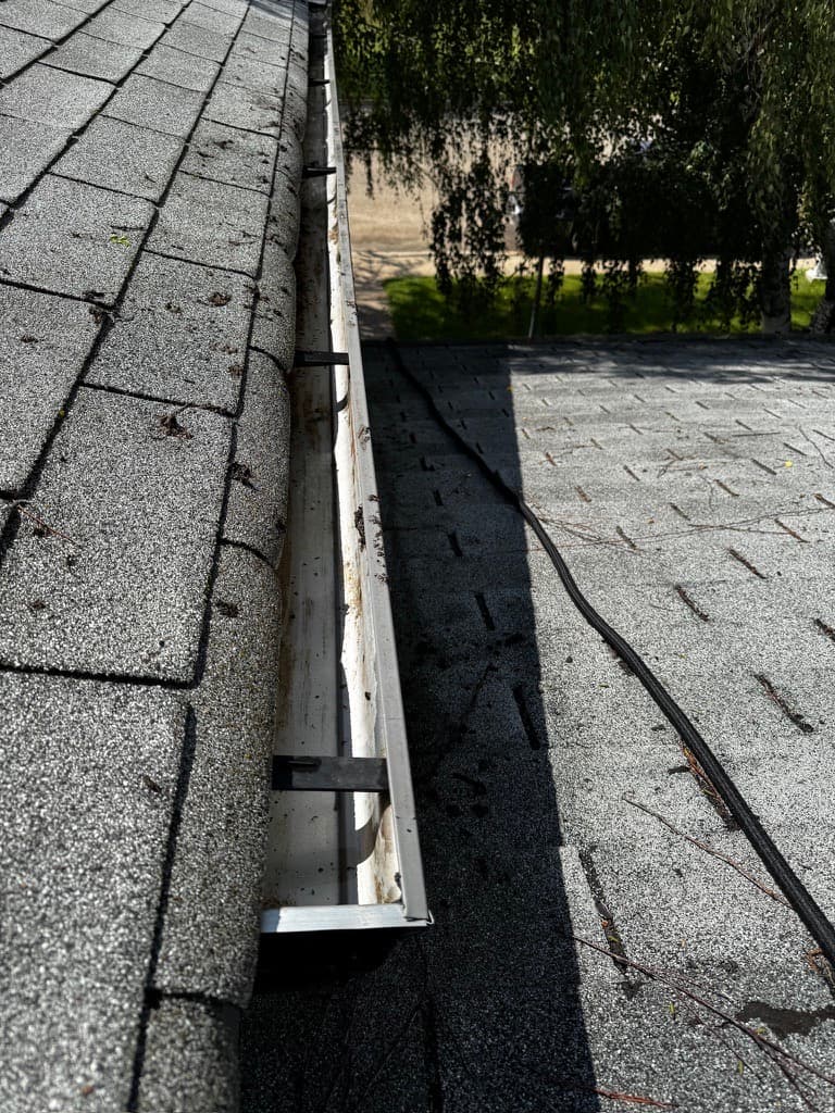 Gutter & Downspout Cleaning after